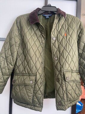 Polo Ralph lauren boys quilted jacket - M